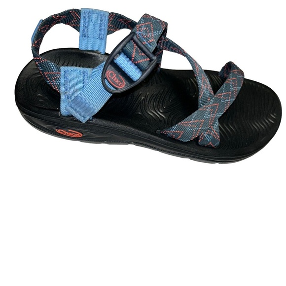 WOMEN'S CHACO Z/VOLV sandals size 9 blue/pink hiking outdoor beach - Picture 2 of 5